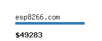 esp8266.com Website value calculator