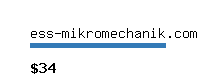 ess-mikromechanik.com Website value calculator