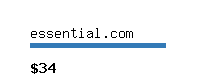 essential.com Website value calculator