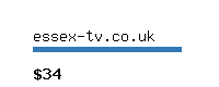 essex-tv.co.uk Website value calculator