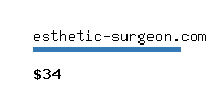 esthetic-surgeon.com Website value calculator