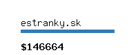 estranky.sk Website value calculator