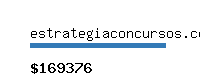 estrategiaconcursos.com.br Website value calculator