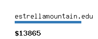 estrellamountain.edu Website value calculator