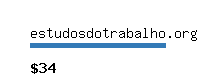 estudosdotrabalho.org Website value calculator