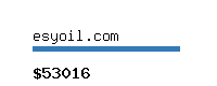 esyoil.com Website value calculator