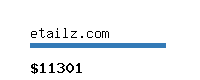 etailz.com Website value calculator