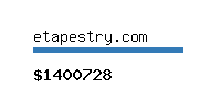 etapestry.com Website value calculator