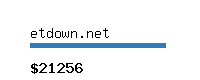 etdown.net Website value calculator