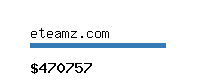 eteamz.com Website value calculator