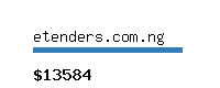 etenders.com.ng Website value calculator