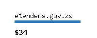 etenders.gov.za Website value calculator
