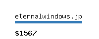 eternalwindows.jp Website value calculator