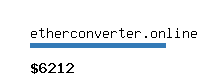 etherconverter.online Website value calculator