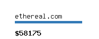 ethereal.com Website value calculator
