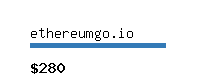 ethereumgo.io Website value calculator