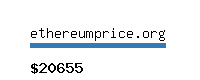 ethereumprice.org Website value calculator