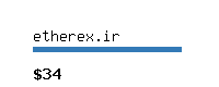 etherex.ir Website value calculator