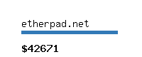 etherpad.net Website value calculator