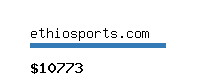 ethiosports.com Website value calculator