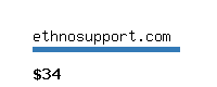 ethnosupport.com Website value calculator