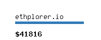 ethplorer.io Website value calculator