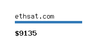 ethsat.com Website value calculator