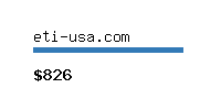 eti-usa.com Website value calculator