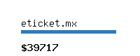 eticket.mx Website value calculator