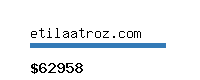 etilaatroz.com Website value calculator