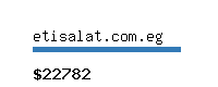 etisalat.com.eg Website value calculator