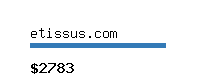 etissus.com Website value calculator