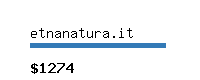 etnanatura.it Website value calculator