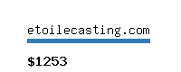 etoilecasting.com Website value calculator