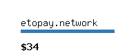 etopay.network Website value calculator