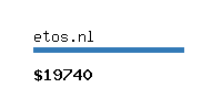 etos.nl Website value calculator