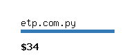 etp.com.py Website value calculator