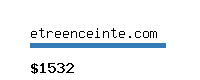etreenceinte.com Website value calculator