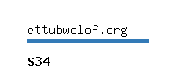 ettubwolof.org Website value calculator