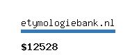 etymologiebank.nl Website value calculator