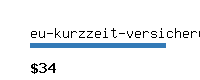 eu-kurzzeit-versicherung.eu Website value calculator