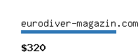 eurodiver-magazin.com Website value calculator