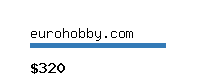 eurohobby.com Website value calculator