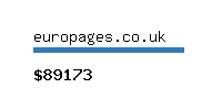 europages.co.uk Website value calculator