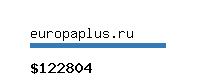 europaplus.ru Website value calculator