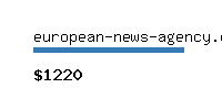 european-news-agency.com Website value calculator