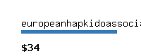 europeanhapkidoassociation.com Website value calculator