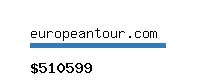 europeantour.com Website value calculator