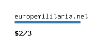 europemilitaria.net Website value calculator