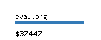 eval.org Website value calculator